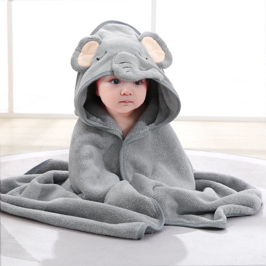 Baby Elephant Hooded Towel – The Perfect Gift for Newborns & Babies